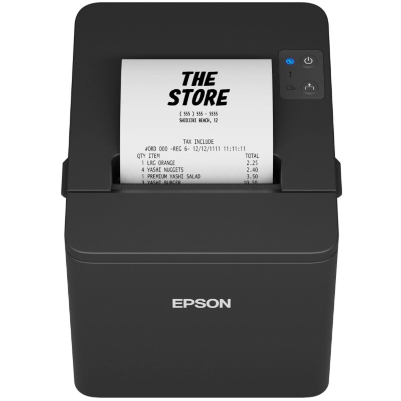 Epson TM-T20IV(102):USB+Serial+Ether,PS,Blk,EU, RS-232