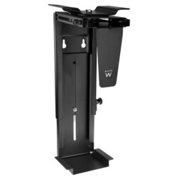 Ewent EW1293 soporte de CPU Soporte para instalación de CPU bajo mesa Negro