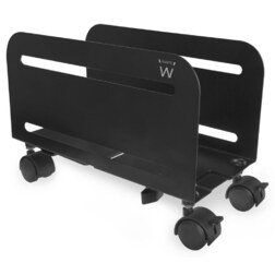 Ewent EW1291 soporte de CPU Carro para equipo informático Negro