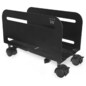 Ewent EW1291 soporte de CPU Carro para equipo informático Negro
