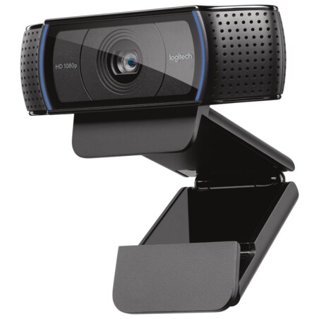 Logitech C920 Pro HD cámara web 3 MP 1920 x 1080 Pixeles USB Negro