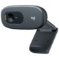 Logitech C270 HD cámara web 3 MP 1280 x 720 Pixeles USB Gris, Gris Oscuro