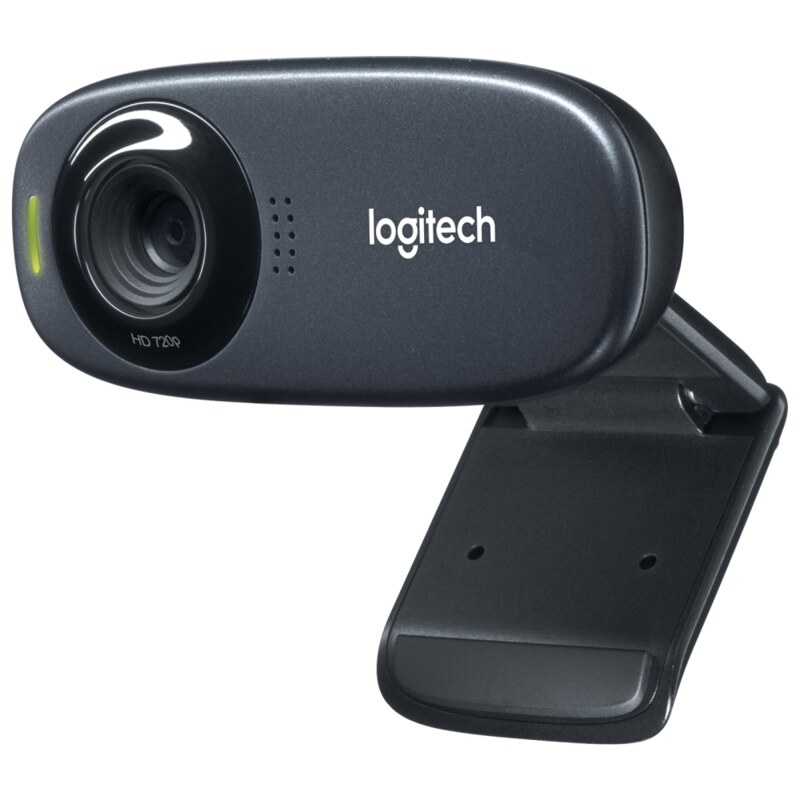 Logitech C310 HD cámara web 5 MP 1280 x 720 Pixeles USB Negro