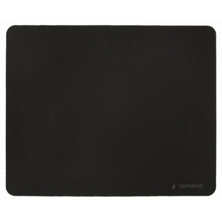 Gembird MP-S-BK-M alfombrilla para ratón Negro