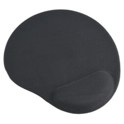Gembird MP-GEL-BK alfombrilla para ratón Alfombrilla de ratón para juegos Negro