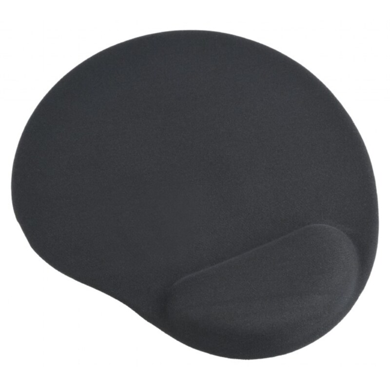Gembird MP-GEL-BK alfombrilla para ratón Alfombrilla de ratón para juegos Negro
