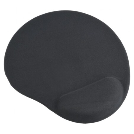 Gembird MP-GEL-BK alfombrilla para ratón Alfombrilla de ratón para juegos Negro