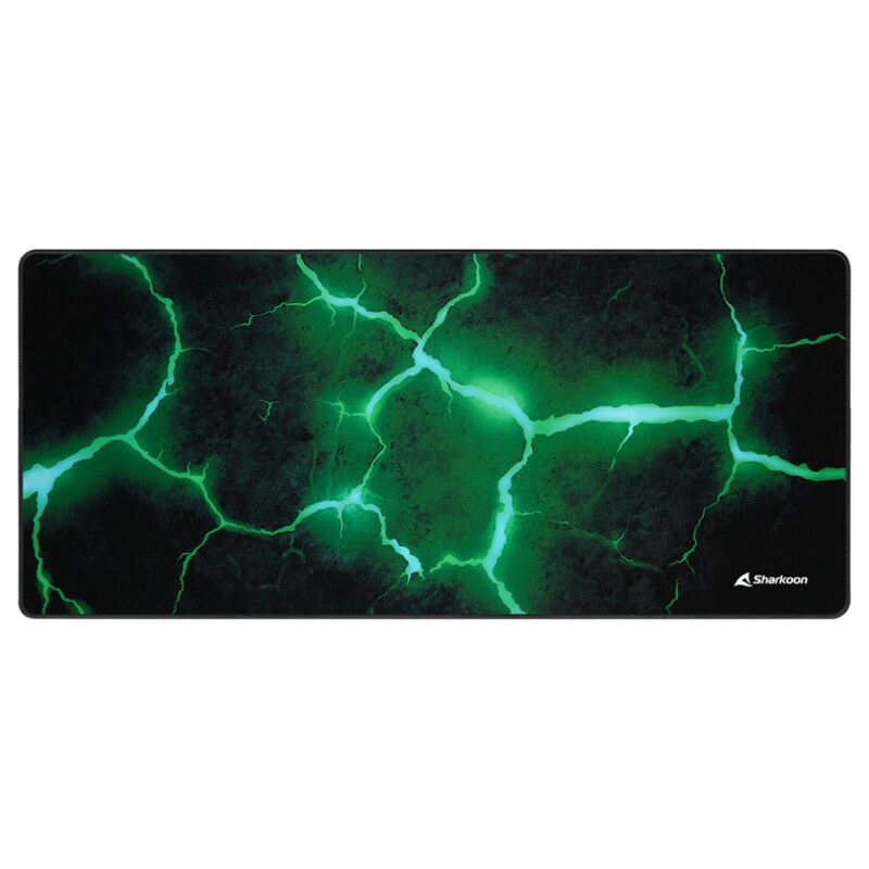 Sharkoon SKILLER SGP30 Alfombrilla de ratón para juegos Negro, Verde
