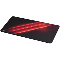 GENESIS Carbon 500 Maxi Flash G2 Alfombrilla de ratón para juegos Negro, Rojo