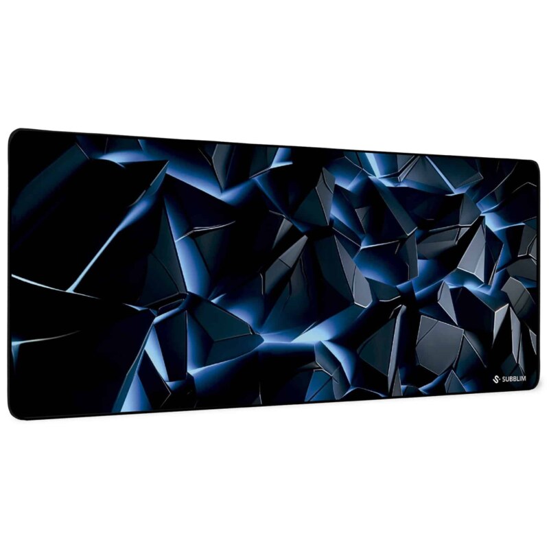 SUBBLIM Blue Obsidian XL Mouse Pad Alfombrilla de ratón para juegos Azul oscuro
