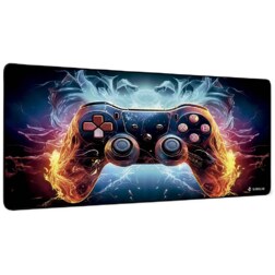 SUBBLIM GameCore XL Alfombrilla de ratón para juegos Negro, Multicolor