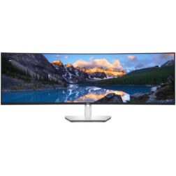 DELL UltraSharp U4924DW pantalla para PC 124,5 cm (49") 5120 x 1440 Pixeles 5K Ultra HD LCD Negro, Plata