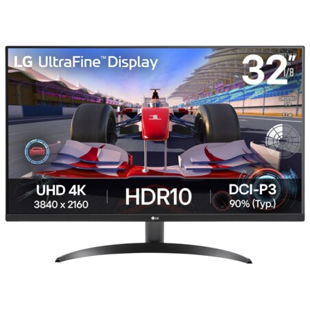LG 32UR500K-B pantalla para PC 80 cm (31.5") 3840 x 2160 Pixeles 4K Ultra HD LCD Negro