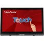 Viewsonic TD1630-3 pantalla para PC 39,6 cm (15.6") 1366 x 768 Pixeles HD LCD Pantalla táctil Multi-usuario Negro