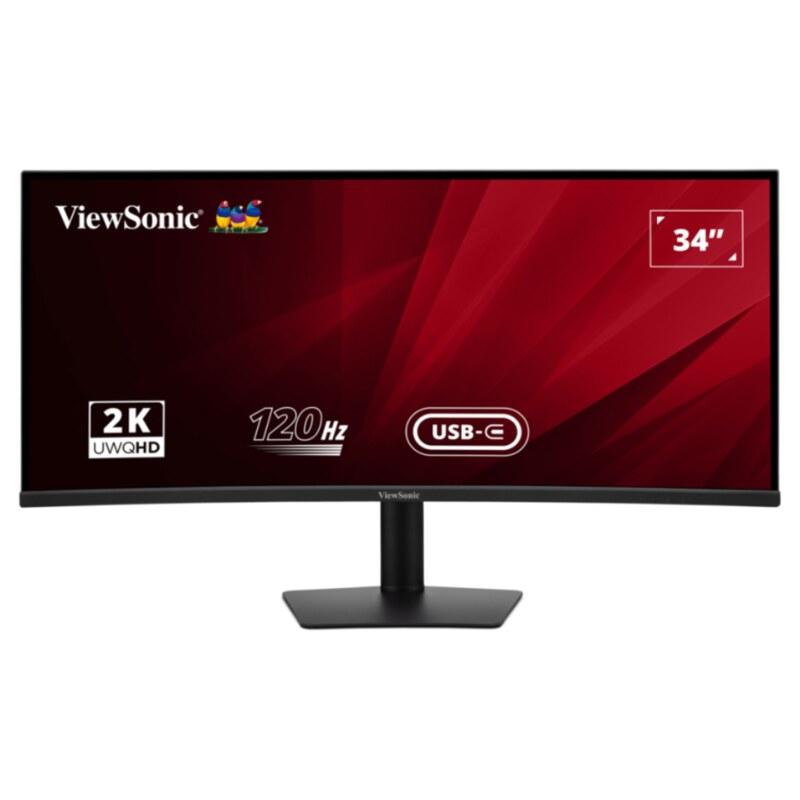 Viewsonic VA VA3420C pantalla para PC 86,4 cm (34") 3440 x 1440 Pixeles UltraWide Quad HD LED Negro
