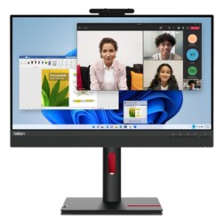 Lenovo ThinkCentre Tiny-In-One 24 pantalla para PC 60,5 cm (23.8") 1920 x 1080 Pixeles Full HD LCD Pantalla táctil Negro