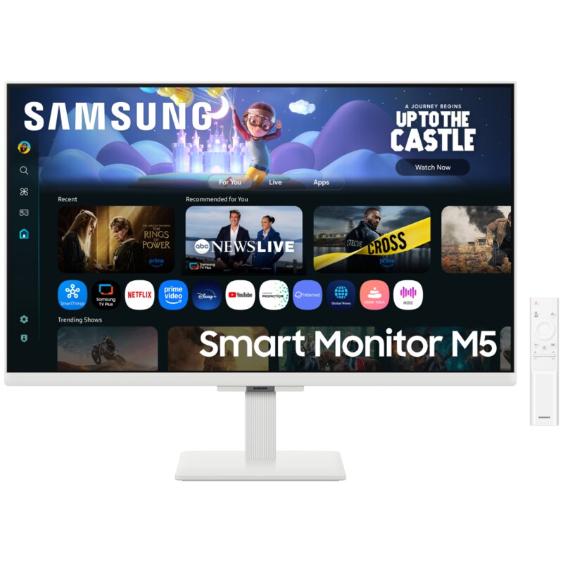 Samsung M5 M50F pantalla para PC 68,6 cm (27") 1920 x 1080 Pixeles Full HD LCD Blanco