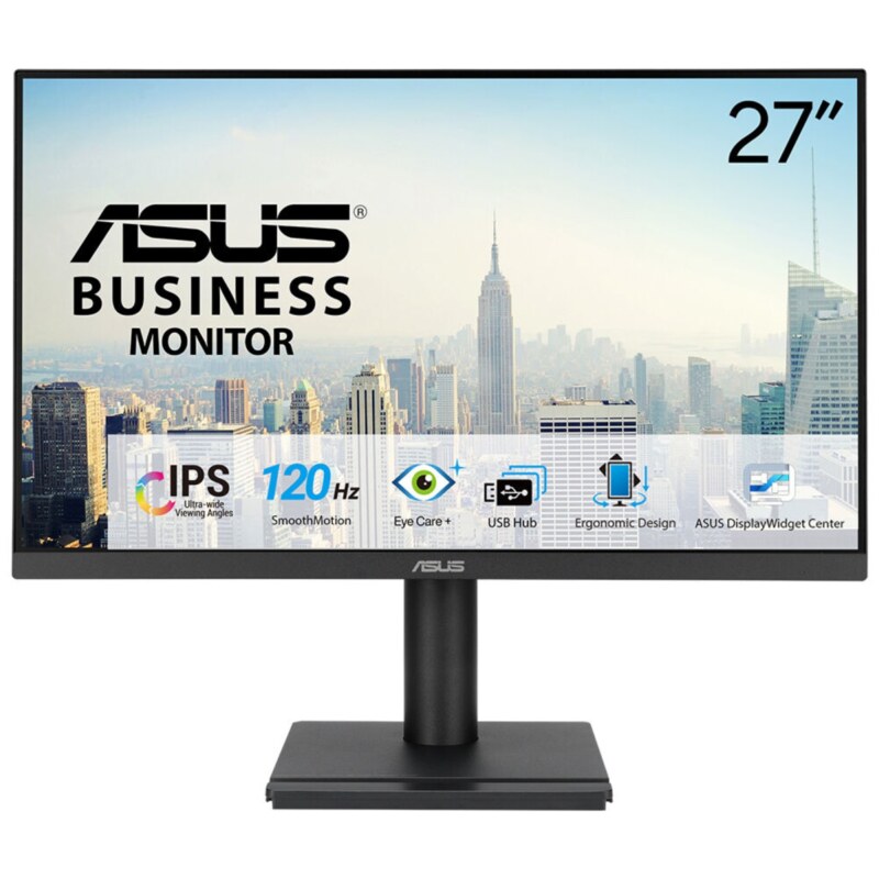 ASUS VA279QGS pantalla para PC 68,6 cm (27") 1920 x 1080 Pixeles Full HD LCD Negro