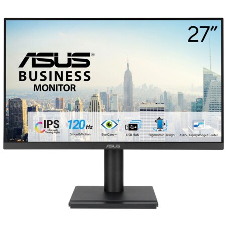 ASUS VA279QGS pantalla para PC 68,6 cm (27") 1920 x 1080 Pixeles Full HD LCD Negro