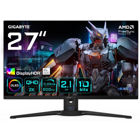 GIGABYTE AORUS FO27Q5P Monitor Gaming OLED QHD