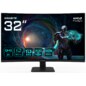 GIGABYTE GS32QCA 31.5" Monitor Curvo para Gaming QHD - 2560 x 1440, 180Hz, 1ms, 250 cd/m², FreeSync, HDR Ready, HDMI 2.0, Displa