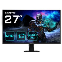 GIGABYTE GS27Q X Monitor gaming 27" QHD - 2560 x 1440, 240Hz, 1ms, 300 cd/m², FreeSync Premium Pro, HDR Ready, HDMI 2.0, Display