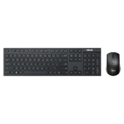 ASUS W2500 teclado Ratón incluido Juego RF inalámbrico QWERTY Negro