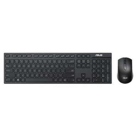 ASUS W2500 teclado Ratón incluido Juego RF inalámbrico QWERTY Negro