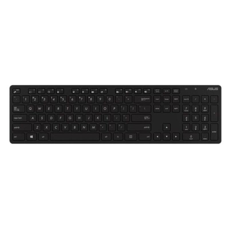 ASUS W5000 teclado Ratón incluido Oficina RF inalámbrico Negro