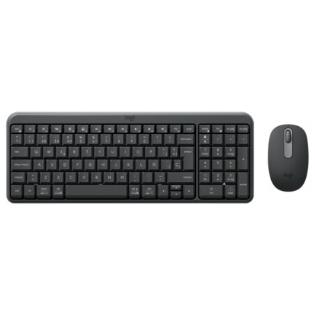 Logitech MK250 Combo teclado Ratón incluido Universal RF Wireless + Bluetooth QWERTY Español Grafito