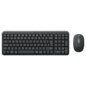 Logitech MK250 Combo teclado Ratón incluido Universal RF Wireless + Bluetooth QWERTY Español Grafito