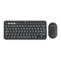 Logitech 920-012227 teclado Ratón incluido Universal RF Wireless + Bluetooth QWERTY Español Grafito