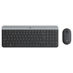 Logitech Slim MK470 teclado Ratón incluido Universal RF inalámbrico QWERTY Español Grafito