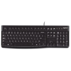 Logitech K120 for Business teclado Universal USB QWERTY Español Negro