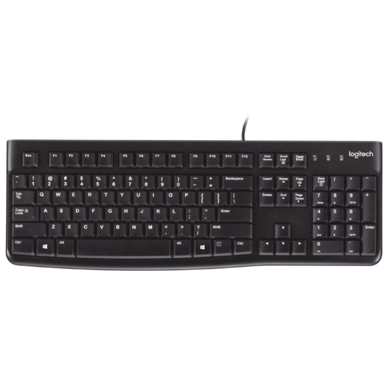 Logitech K120 for Business teclado Universal USB QWERTY Español Negro