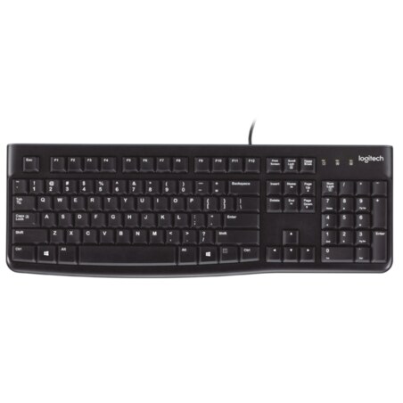 Logitech K120 for Business teclado Universal USB QWERTY Español Negro