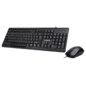 GIGABYTE KM6300 teclado Ratón incluido Hogar USB QWERTY Español Negro