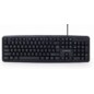 Gembird KB-U-103 teclado USB Inglés de EE. UU. Negro