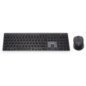 Gembird KBS-ECLIPSE-M500-ES teclado Ratón incluido Universal USB + Bluetooth QWERTY Inglés Negro