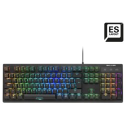 Sharkoon SKILLER SGK30 teclado Juego USB QWERTY Español Negro