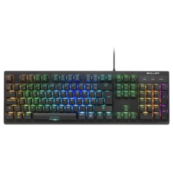 Sharkoon SKILLER SGK30 teclado Juego USB QWERTY Portugués Negro