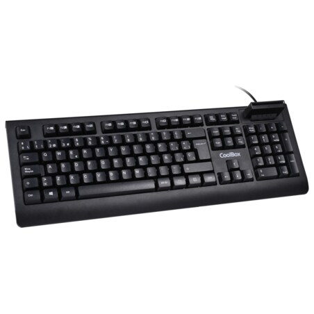 CoolBox TECLADO CON LECTOR DNIE V4