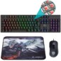 Hiditec Teclado Mecánico GK400 + Ratón Gaming Blitz + Alfombrilla T-Fenix