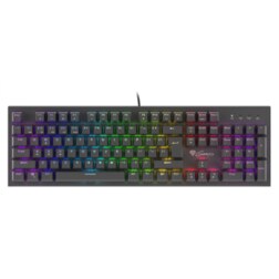GENESIS THOR 300 RGB teclado Juego USB QWERTY Inglés Negro