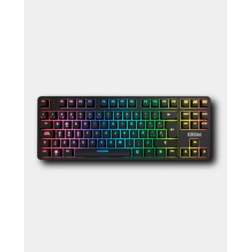Krom NXKROMKERNELPROSP teclado Juego USB + RF Wireless + Bluetooth QWERTY Español Negro, Blanco