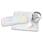 Krom Kenta 4 in 1 RGB Gaming Kit, Blanco