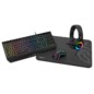 Krom Kenya teclado Ratón incluido Juego USB Negro