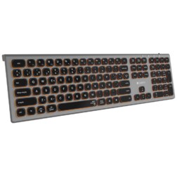 SUBBLIM Teclado Bluetooth/2.4G Master iluminado Ext G/N