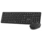 SUBBLIM Teclado Ergonómico y ratón Combo Business Slim Silencioso Inalámbrico 2.4G