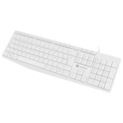 NATEC NKL-1949 teclado Universal USB QWERTY Español Blanco